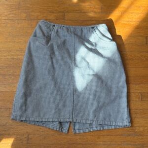 Liz Claiborne Lizwear Vintage Gingham skirt